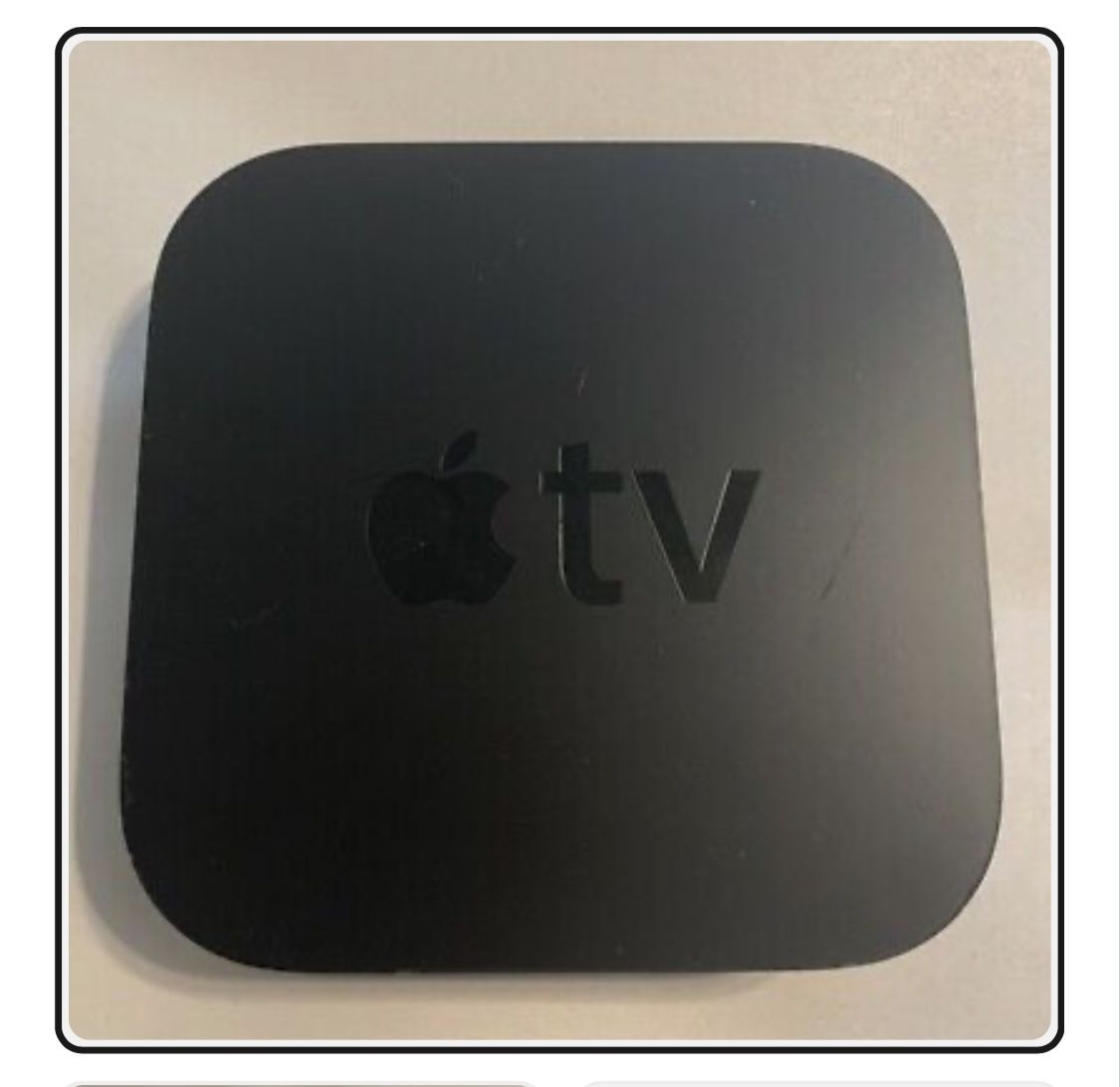 Apple TV A1469 (3rd Gen) HD Media Streamer No remote