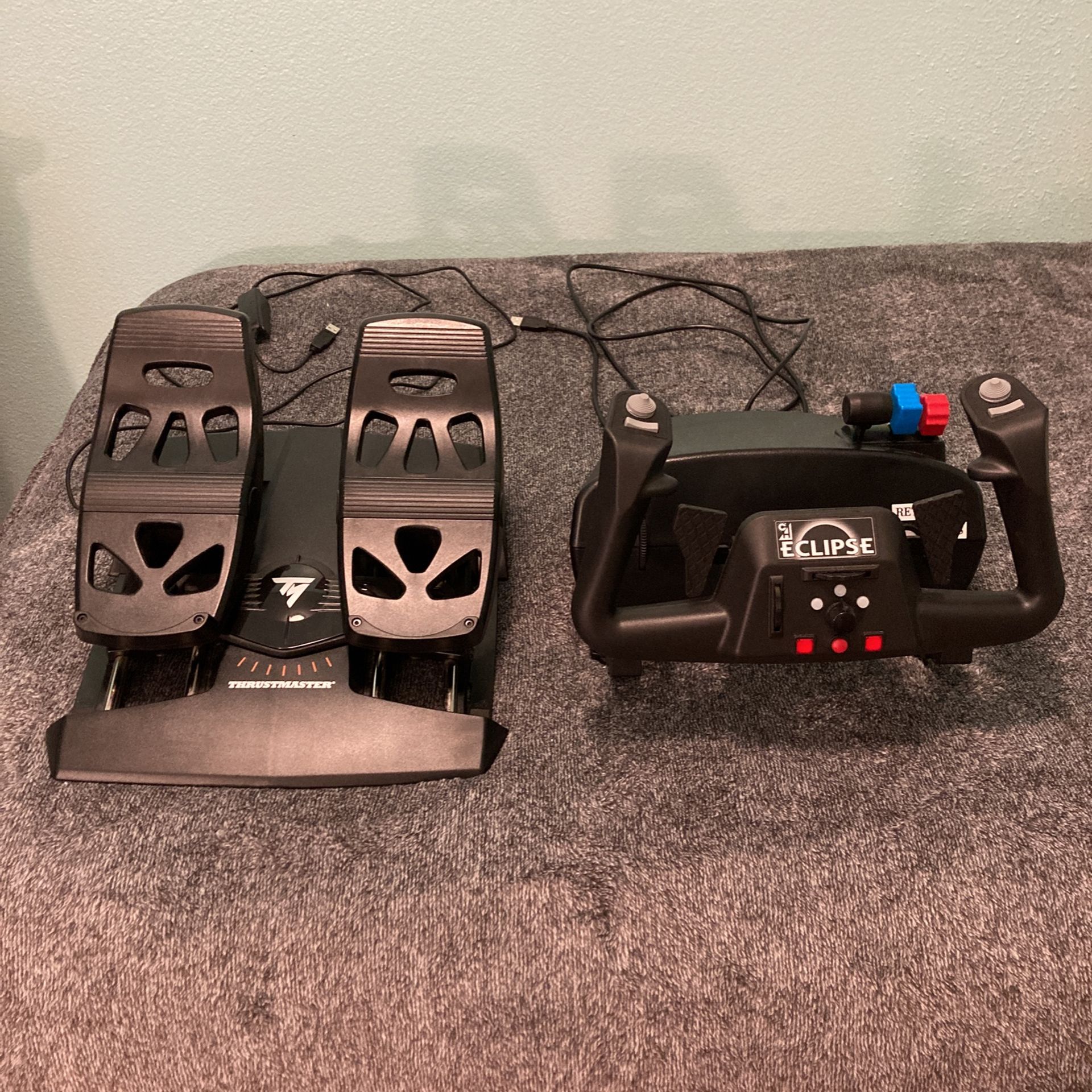 CH Eclipse Yoke ONLY (no Rudder Pedals) For Flight Simulator