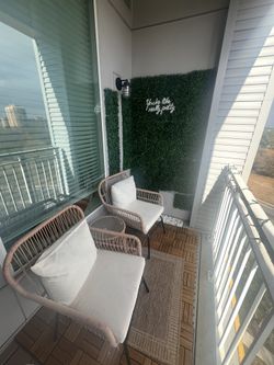 THREE PIECE PATIO SET