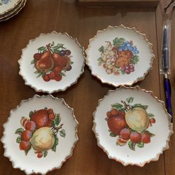 Decorative Small Plates, Set Of 4