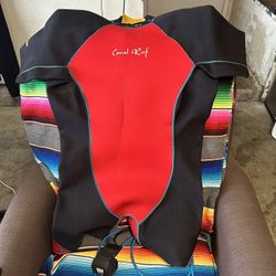 XL Short John Wet Suit Made By Coral Reef And  a Leash For Surf bored