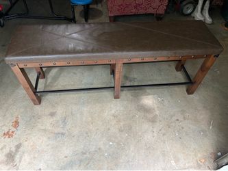 Beautiful Brown Bench