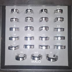 Malo sizing ring set size 4 to 15