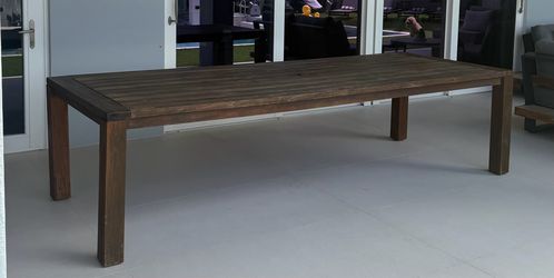 Teak table