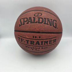 Spalding 28.5 TF-Trainer Weighted Basketball 3 lbs Composite Leather Brown