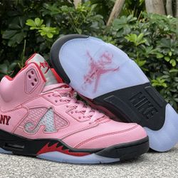 Awake NY x Air Jordan 5 Retro 'Boro - Arctic Pink