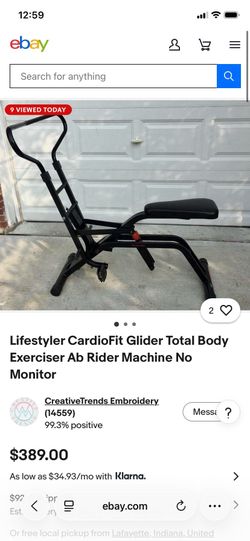 Workout machine