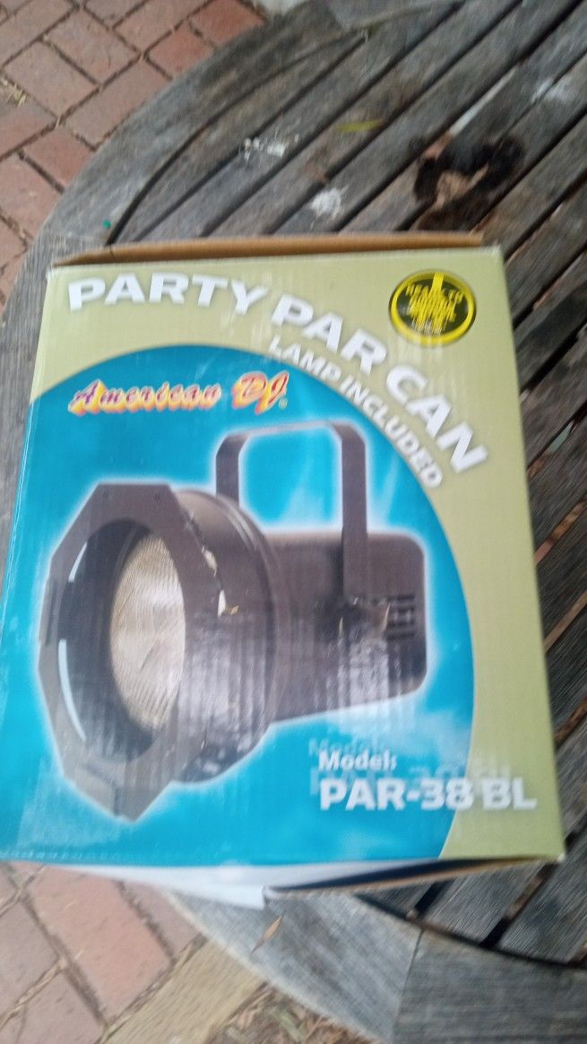 American DJ Par- 38bl Stage Lights