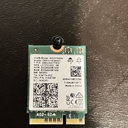 📡 Intel AX201NGW – Wi-Fi 6 + Bluetooth 5.2 – M.2 Card for Laptops