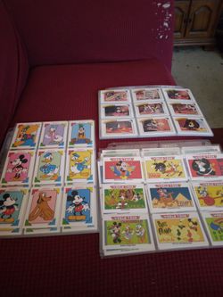 Disney Favorite Stops, World Tour, Family Portraits Trading Cards