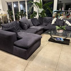 Custom Built Cloud Style Sofa- Very Good Condition