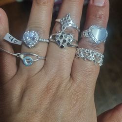 Anillos De Plata 925 $20$30$40