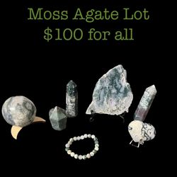 Moss Agate Lot 