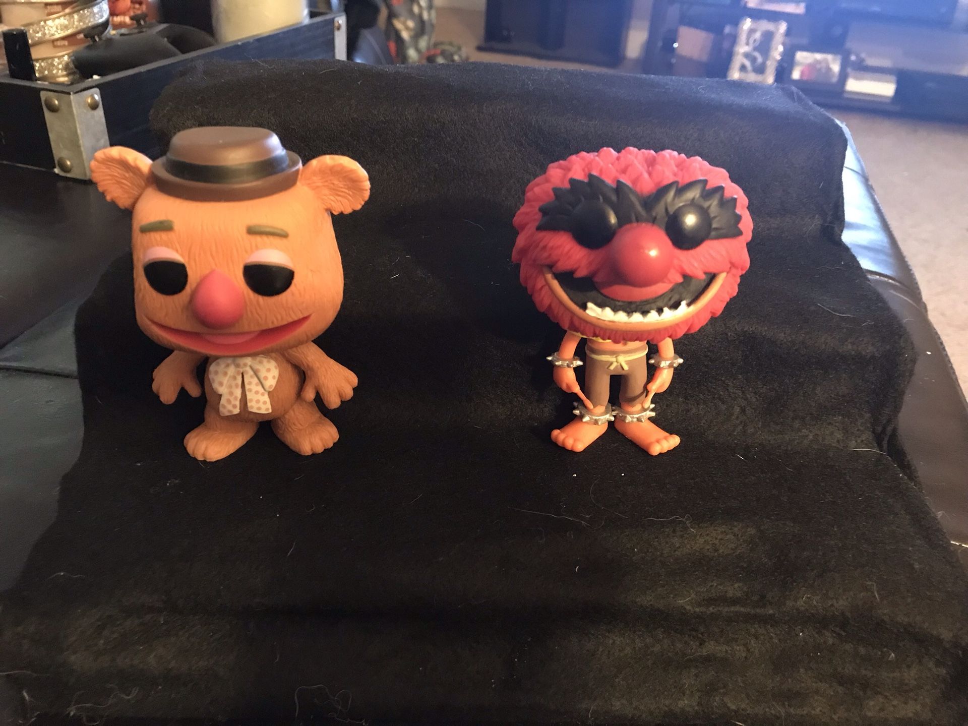 Muppets Fozzie bear and Animal Funko pop set of 2