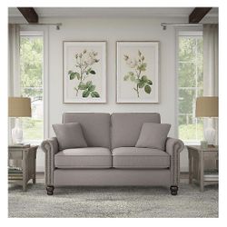 Coventry 61W Loveseat-Tan