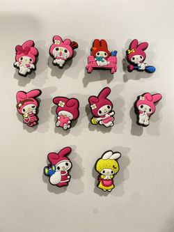 Hello kitty my melody Croc Charms 