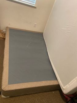 Free full size bed and box spring