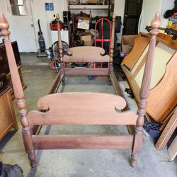 Antique Twin Bed Frame Asking $60 Obo