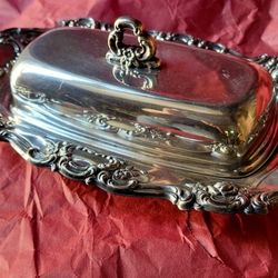 Silver Butter Dish