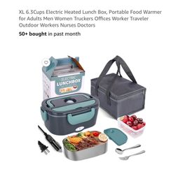 Brand new XL 6.3Cups Electric Heated Lunch Box