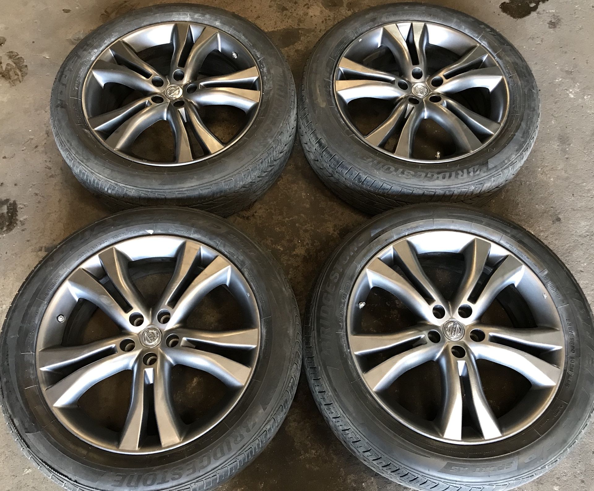 Mint 20 inch Nissan Murano Pathfinder OEM Factory Wheels Rims Tires 20”