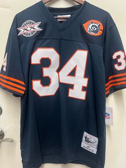 Walter Payton Chicago Bears Blue Jersey New Size Large