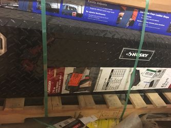 Husky low profile saddle truck box