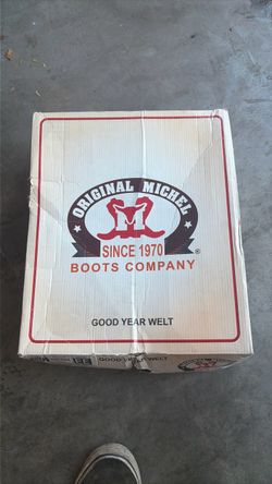 Original Michel Goodyear Welt Boots