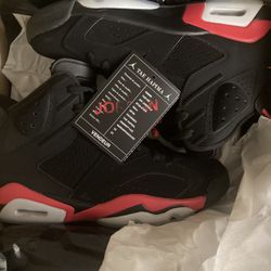 Jordan 6s Infared SIZE 9 $200 Will Take $175 Cash 