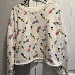 The Simpsons Cropped Sweatshirt 2XL