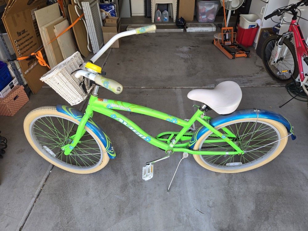 16" Girls Beach Cruiser Bicycle