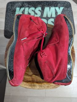 jordan 18 red suede