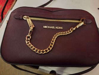 Michael Kors Burgundy Crossbody Bag