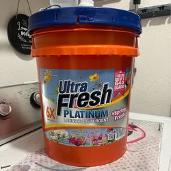 Ultra Fresh Platinum 5 Gallon Laundry Detergent and Fabric Softener