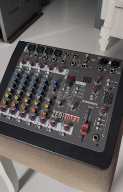 Allen & Heath ZED-10FX 10-channel Mixer with USB Audio Interface