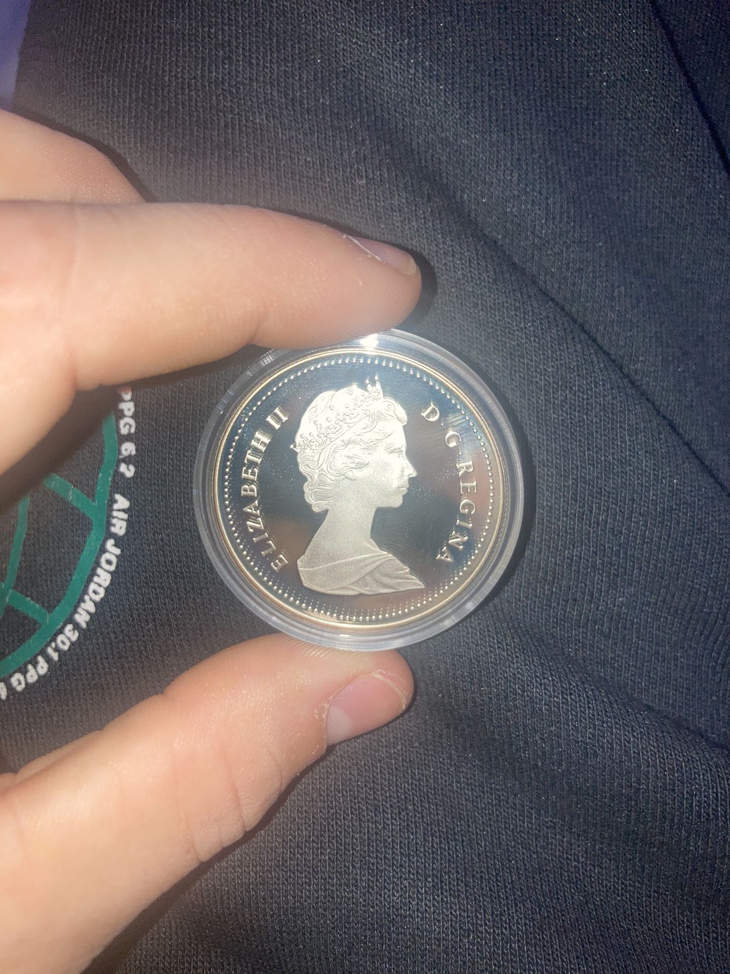 Canada Silver Dollar 400th Anniversary Of John Davis