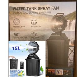 New 30000mAh Rechargeable Camping Misting Fan