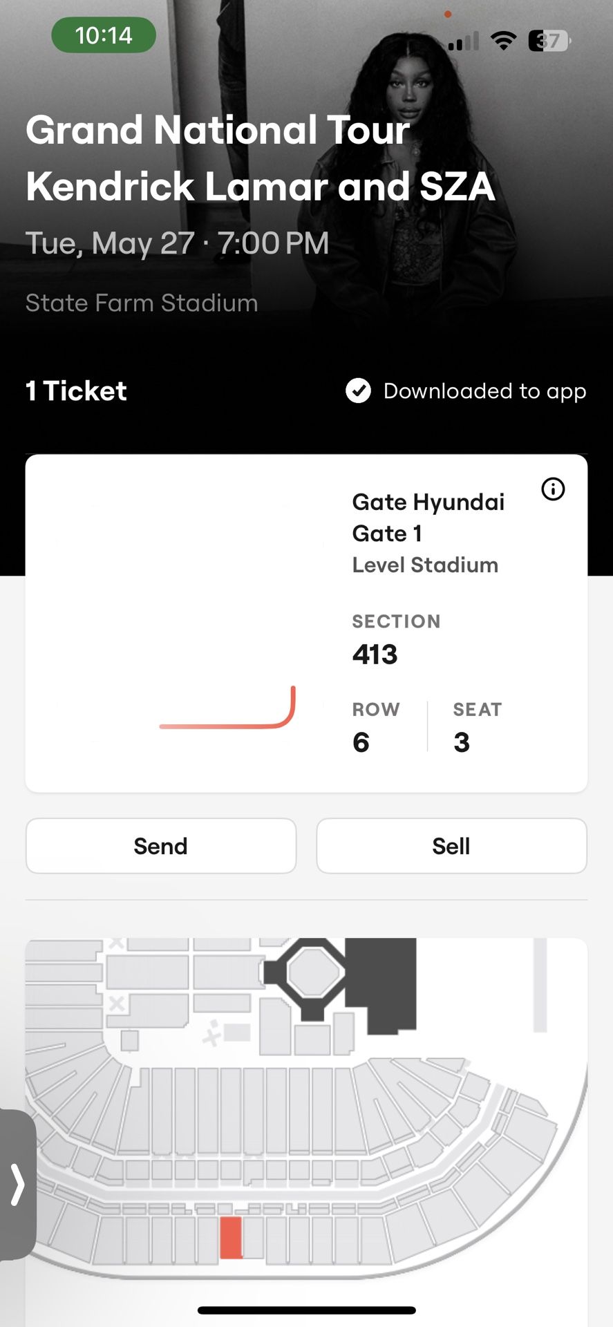 selling these tickets
