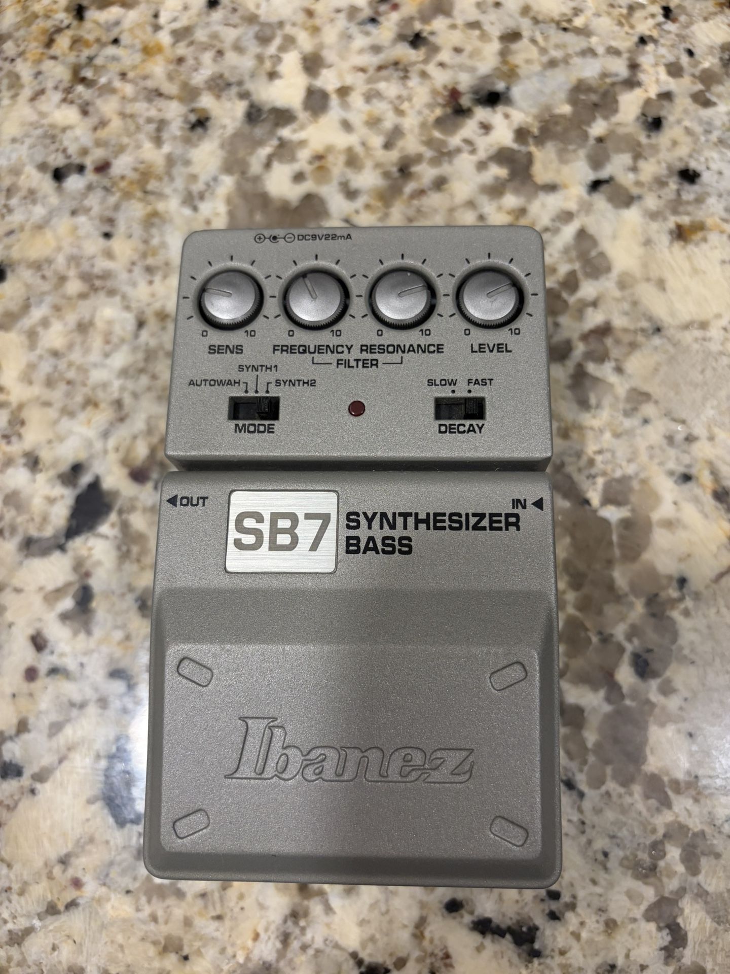 Ibanez SB7 Bass Synthesizer Pedal