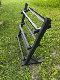 Dumbbell rack $60 OBO