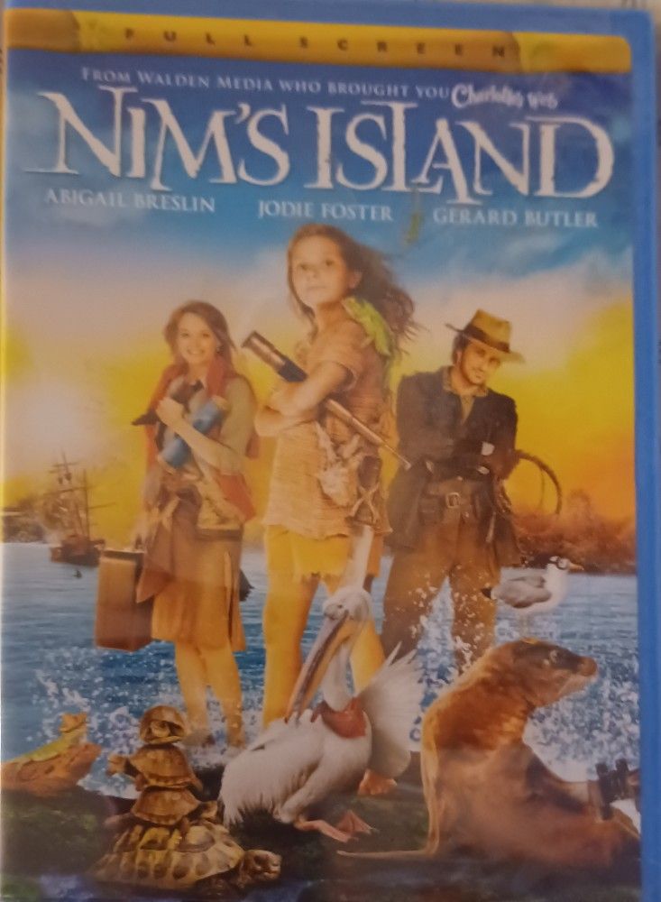 Brand New Full Screen Nims Island DVD