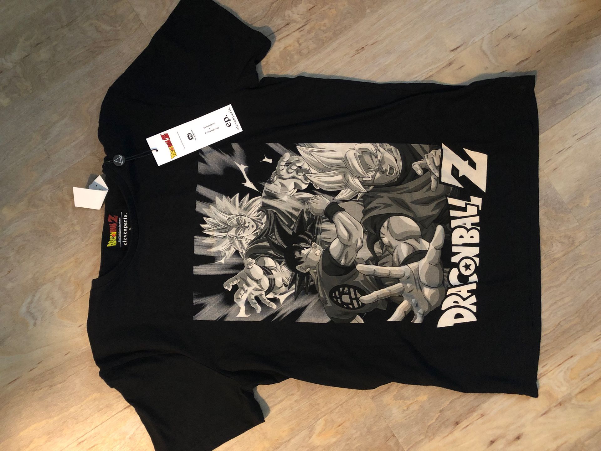 DragonBall Z x Eleven Paris Designer Men’s T-Shirt (Medium)