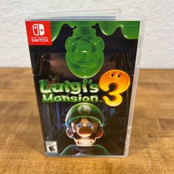 Luigi’s Mansion 3 Nintendo Switch