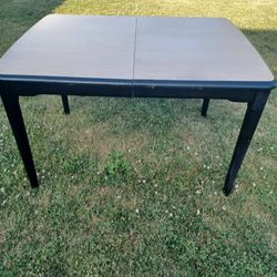 Solid Wood Rectangle Kitchen Table 