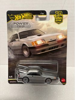 This is a 2026 Hot Wheels Premium '84 Mustang SVO from the Car Culture "Power Trip" series.