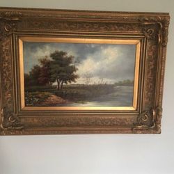 W. Ferri Original Oil Painting