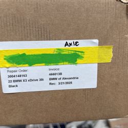 New 2022 BMW X3 Front Right Axle 