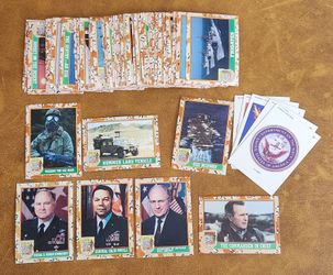 Desert STORM Lot Of 75 Cards