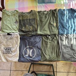 Men’s Large T-Shirt, Bundle 13 Short Sleeves, Two Long Sleeves