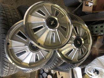 1965 Ford Mustang Tires Hub Caps